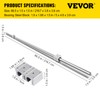 VEVOR Linear Rail, 2 PCS SBR 20-2200mm, Linear Guideway Rail,
