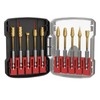 CSOOM Cemented Carbide Bar Router Bit Set of 10 Tungsten