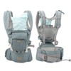 Adjustable Baby Carrier Breathable Newborns Toddlers Ergonomic Thickening HipseatCyan
