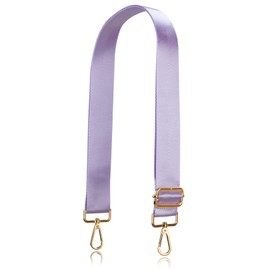 Allzedream Wide Replacement Strap for Handbag Shoulder Bag Adjustable, purple, Adjustable