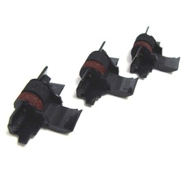 Around The Office Compatible Package of 3 Individually Sealed Ink Rolls Replacement for Sharp EL-1801-P Calculator