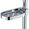 Adjustable Soap Holder, 2Pcs Soap Plate ABS Soap Dish Holder