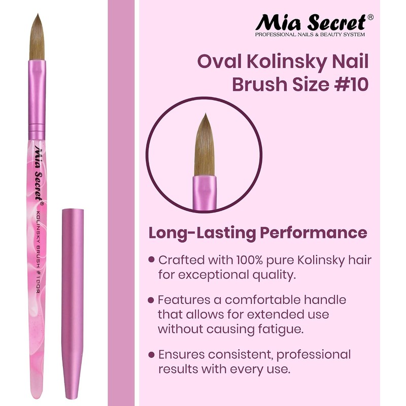 Mia Secret Kolinsky Nail Brush 10