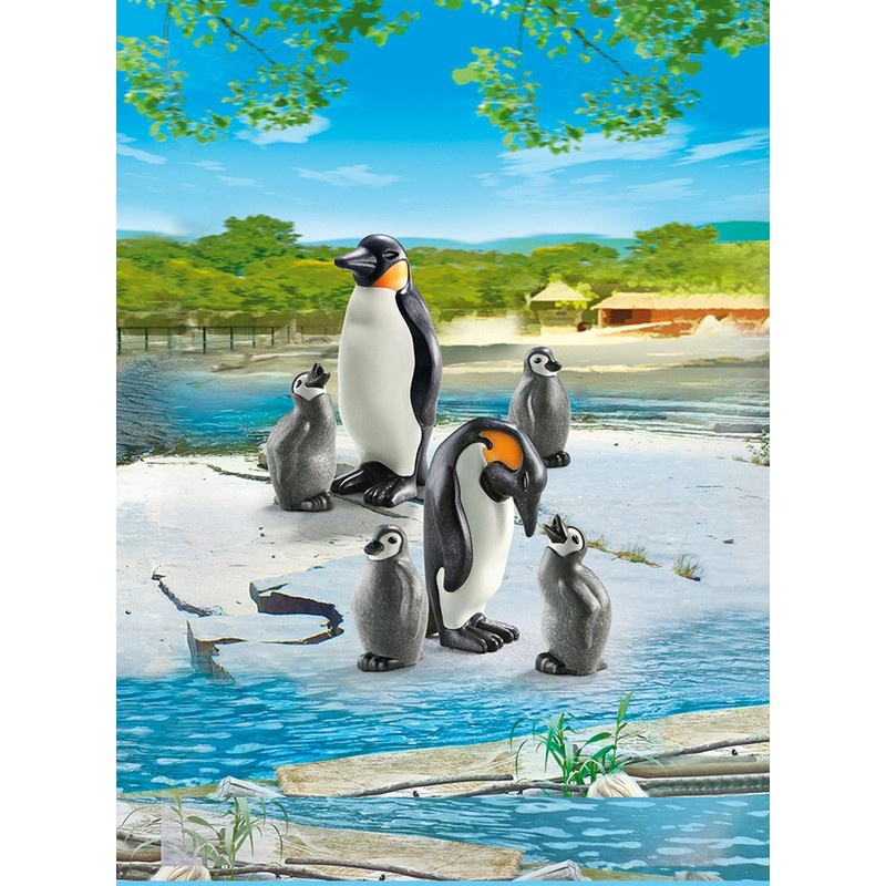 Playmobil Penguin Family Building Kit