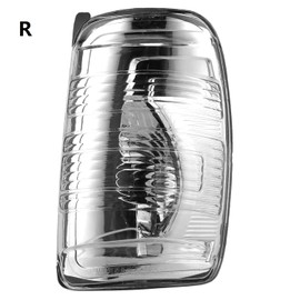 Riloer Wing Mirror Indicator Lens Cover - Side Mirror Indicator Lamp Lens Cover Car Wing Mirror Turn Signal Indicator Lens Cover Fit for Transit MK8 2014+(Right Passenger Side)