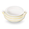 GMUNDNER KERAMIK Soup Bowl Capacity 0.37 Litres Flamed Yellow Crockery