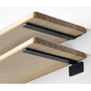 Pack of 4 Shelf Brackets Heavy Duty 20 cm Metal