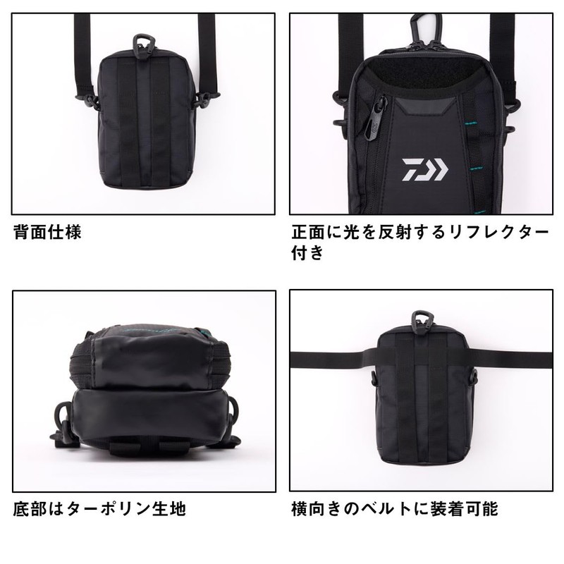 Daiwa Egi/Bag Emerald Tactical Langan Slim Bag (C) Black