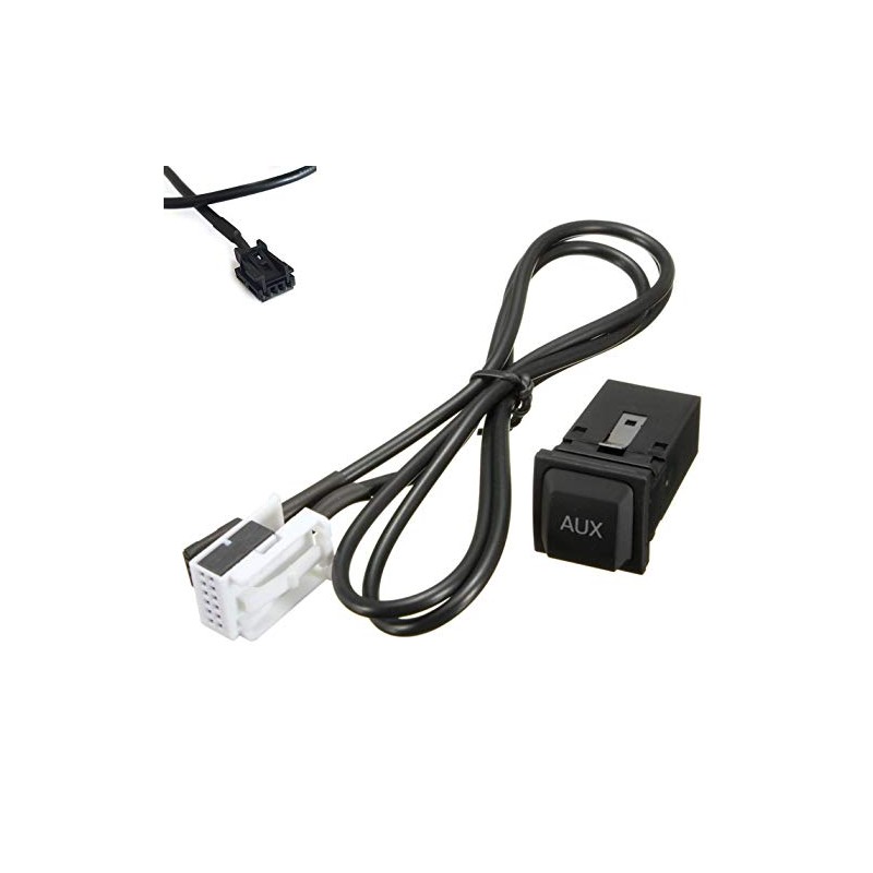Daniko Aux in Plug with Socket Line for VW RCD