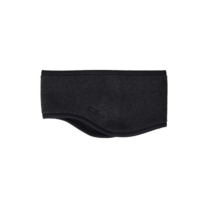 CMP Men's Fleece Cable Ties Headband, Carbon M, One Size