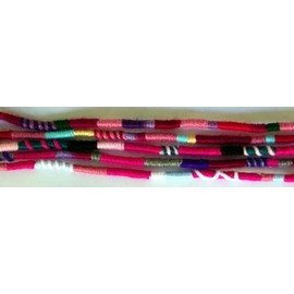 Dark Pink/Hot Pink Color Scheme, Qty: 1 Dreadlocks Accessory, Dread Wrap, Hair Fall, Hair Wrap, Colorful Accessories for Dreads, Braids, Curls