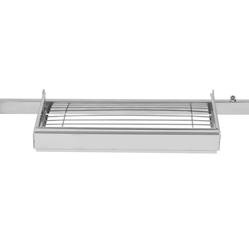 Goudergo Retractable Stainless Steel Sink Dish Drainer, Freestanding Large Dish