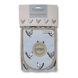 Cooksmart Double Oven Glove, Farmers Kitchen