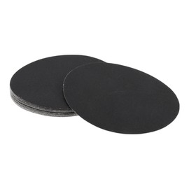 X AUTOHAUX Sandpaper Hook & Loop Sanding Sheets 225x225mm Black 120 Grit Efficient Grinding and Polishing Automobile Manufacturing and Repair Metal Processing