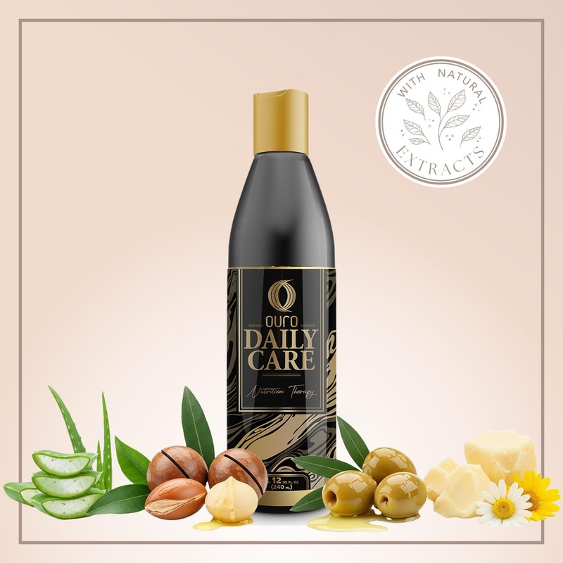 Ouro Daily Care Tratamiento Capilar Sin enjuague Nutrition Therapy 240ml.