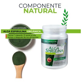 Alga Espirulina De 250 Caps De Best Health Sabor