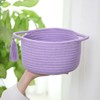 Empty Gift Basket - SweetMemo Mini Woven Rope Organizer Baskets