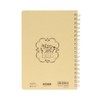 Sunstar Stationery Moomin Notebook, Ring Notebook, B6, 25, Spring Summer,