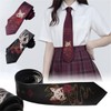 3Pcs Japanese Anime Fox Tie Neck Cosplay JK Clothing Men