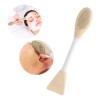 Cepillo Skincare 2en1 Silicón Limpieza Y Aplicador Facial