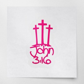 ANGDEST CLUB Decal Stickers of Christian Bible (Pink) Premium Waterproof Vinyl Decal Stickers for Laptop Phone Accessory Helmet Car Window Mug Tuber Cup Door Wall Decoration ANDSKUS106500PI070722