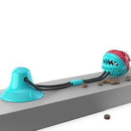 Suction Cup Dog Toy,Pet Chew Toy,Teeth Cleaning Ball,Teeth Cleaning Toy Accessories,Multifunctional Suction Pull Toy,for Small and Medium Dogs