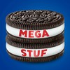 OREO Mega Stuf Chocolate Sandwich Cookies, Party Size, 1 lb