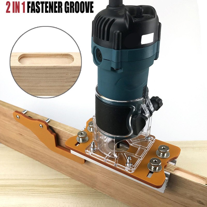 Aluminum Alloy Trimming Machine Cover with Clear Cover, Slot Plate