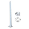 sourcing map 1/4-20 x 3-1/2" Square Neck Carriage Bolts with