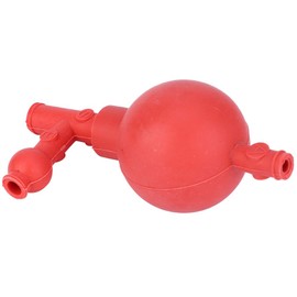 2pcs Rubber Pipette Filler with Three Valve Safety Rubber Pipets for Lab Pipette Filler Tool