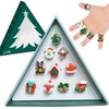 Christmas Stocking Stuffers Jewel Rings for Kids, Set of 10