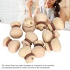 10Pcs Boxwood Carving Accessories Lucky Bag Boxwood Pendant DIY HandMade