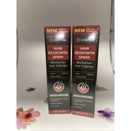 CEESSTING 2 pack CEESSTING HAIR REGROWTH SPRAY 60ml (2 FL. OZ.)