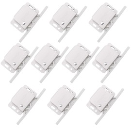 10 Pack Grabber Catch 5lbs RV Drawer Latch (OWACH CL-308) Replacement Southco C3-805 for RV Motorhome Trailer Camper Marine Boat Cabinet (5 Lbs, White)