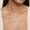 MYYOII Gold Heart Initial Necklace for Women, Dainty 18K Gold