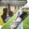 Rilime Copertura antipioggia per sacca da golf, impermeabile, per uomo