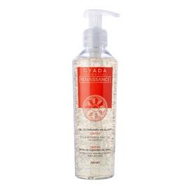 GYADA COSMETICS, Soothing Cleansing Gel for Facial Cleansing, Suitable for Sensitive Skin, Sensitive and Reactive Skin, Makeup Remover for Non-Waterproof Makeup with Aloe Vera