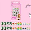4 Boxes Nail Polish Stickers Different Cartoon Patterns Full Wrap
