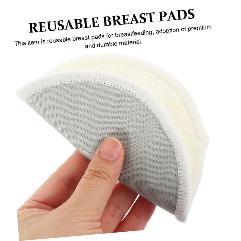 OATIPHO 10pcs Breathable Washable Nursing Pads Reusable Breast Pads for