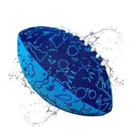 BAMMAX Waterproof Football, 6.5 inch Size, Durable & Double Laced, Perfect for Beach Accessories, Kids Games, Pool Toys for Kids 3+ Years, Outdoor Games, All-Weather Indoor & Outdoor Play