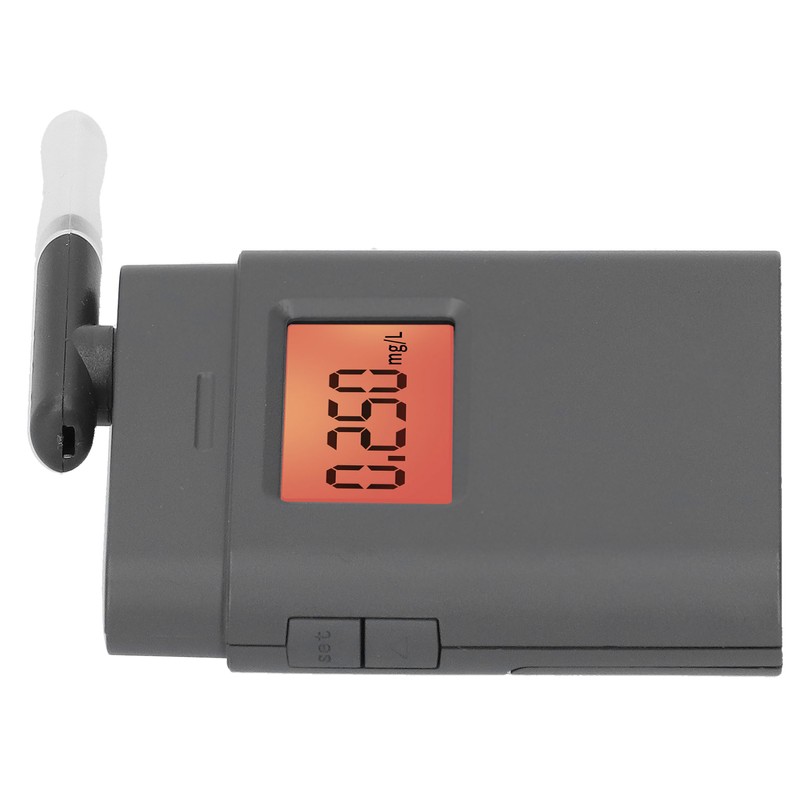 Alcohol Tester Portable Breathalyzer Analyzer High Accuracy Alcohol Breath Detector