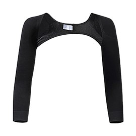 Mitasu Upper Arm Shaper, Black, M Size, Supporter, Graduated Compression, Upper Arm Posture, Correction, Cold Protection, Beautiful Posture, Shape, Strong Pressure, Thin, Tightening, Compression Arm