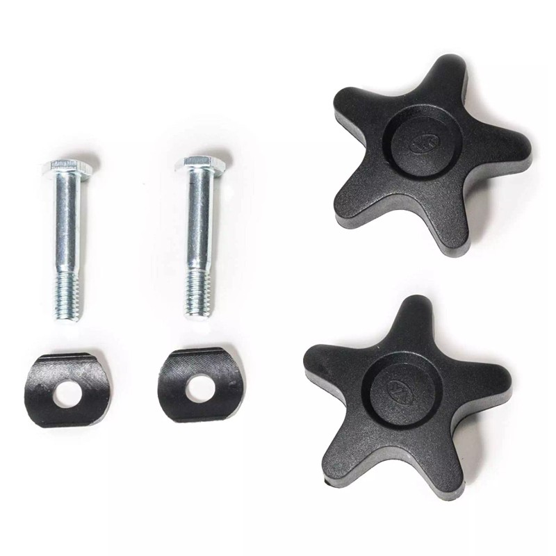 HEALTHLINE ROLLATOR 2 Plastic KNOB 2 Screw for ARMS hl420