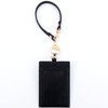 (Mianjian & ZIRUN) Pass Case with Reel, Vertical, Stretchable Type,