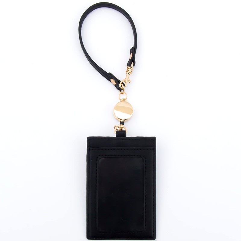 (Mianjian & ZIRUN) Pass Case with Reel, Vertical, Stretchable Type,