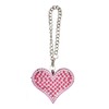 Self Defense Alarm Heart Shape Security Protect Personal Alert(Red)