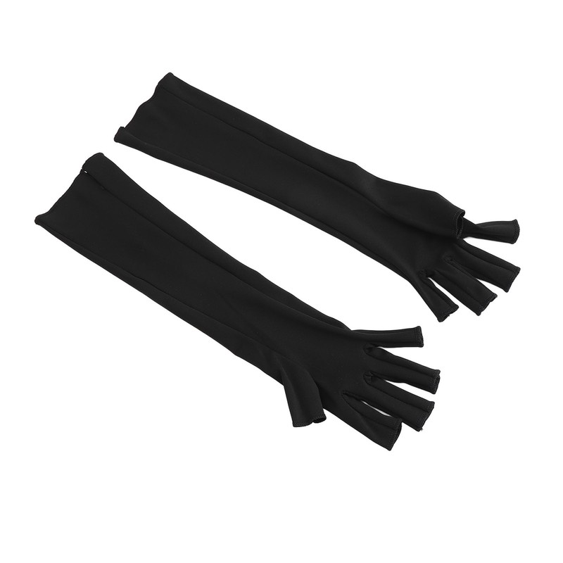 1 Pair Arthritis Compression Gloves Fingerless Compression Gloves for Women