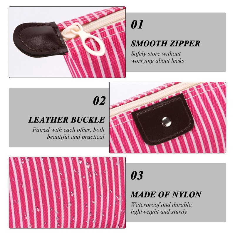 3 Piece Cosmetic Bag, Waterproof Storage Bag, Travel Storage Bag,