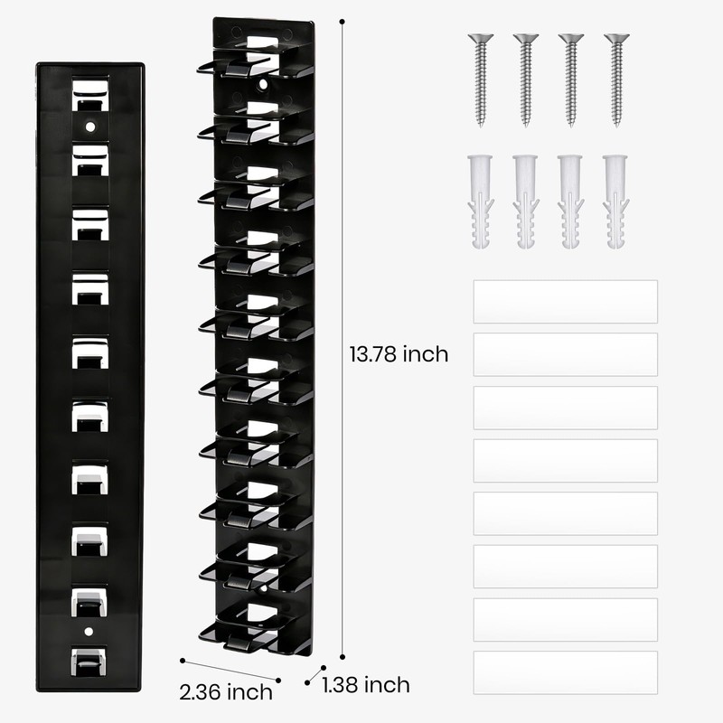 2 Pack Hat Organizer for Baseball Caps Hat Rack Display