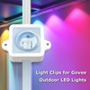 Govee H805 Light Clips, Mounting Brackets for Permanent Outdoor LED